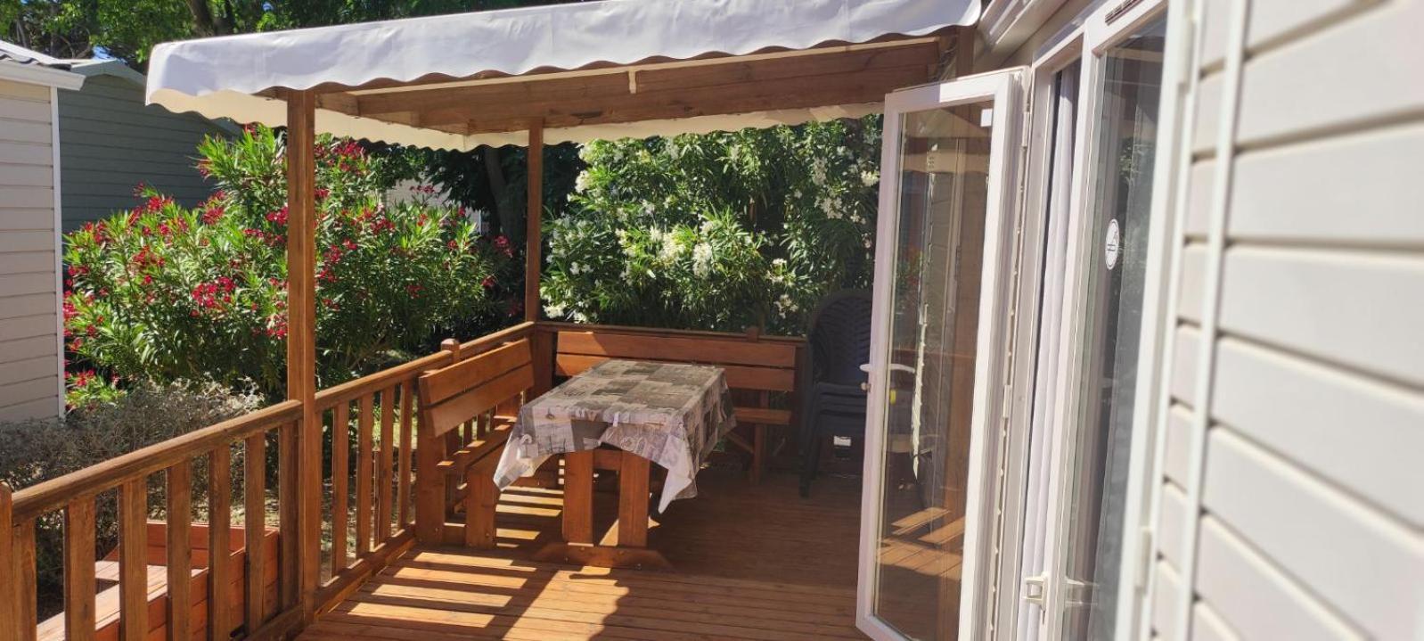 Mobil-Home Confort Tv Clim ナルボンヌ・プラージュ エクステリア 写真